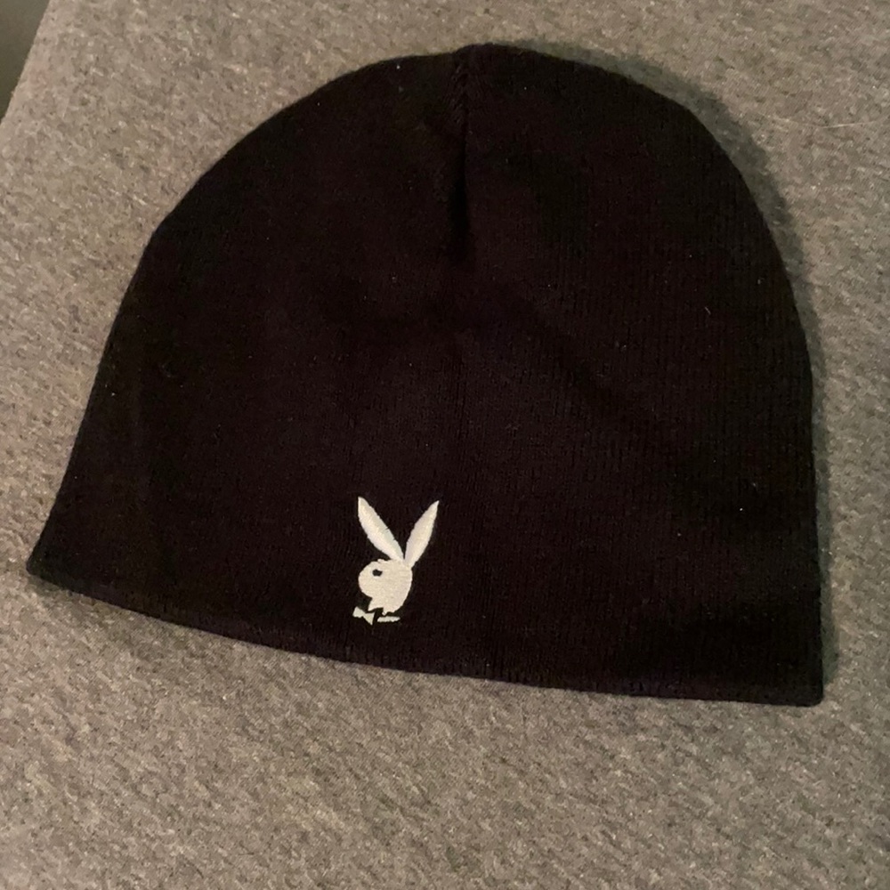 Cute Playboy toque with white bunny